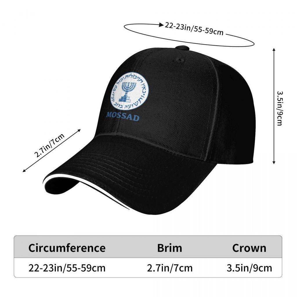 Șapci de Baseball Personalizate cu Simbolul Albastru MOSSAD Israelian Femei de Înaltă Calitate Pălărie de Soare pentru Plajă Bărbați Șapcă Trucker Hip Hop