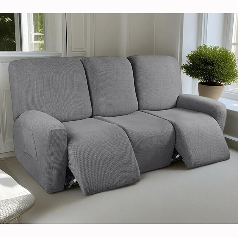 Recliner Sofa Cover for Living Room Ralax Cover Jacquard Covers Stretch Spandex Couch Slipcovers Non Slip Armchair Slipcovers