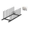 Draining Rack - EDM - 34.5 X 12.5 Cm - Metal - Black