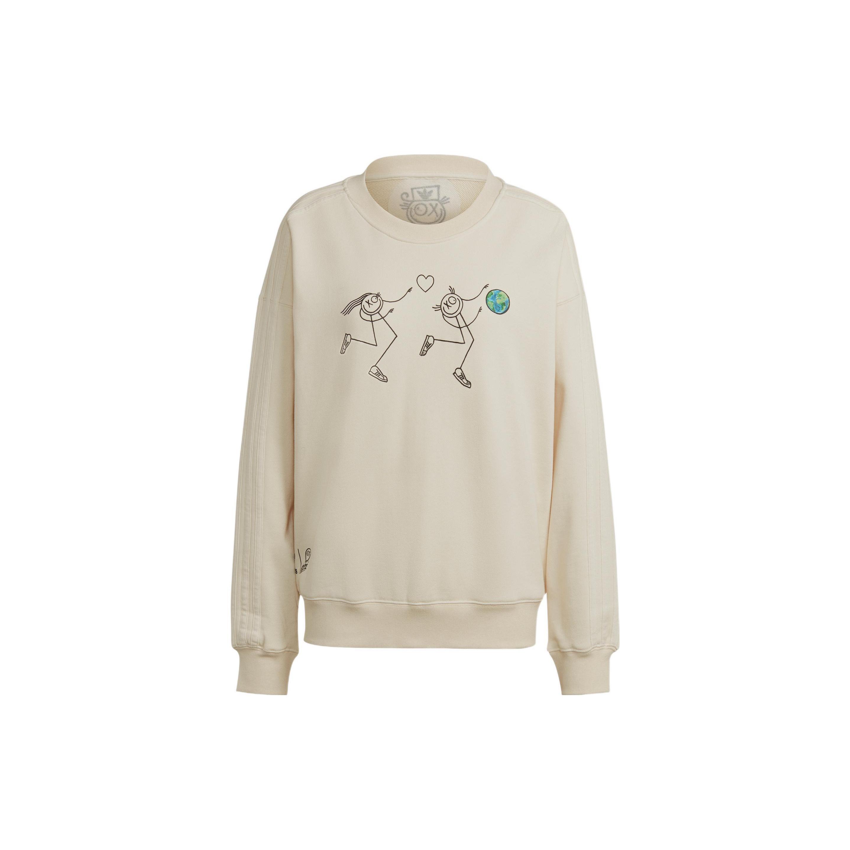 (WMNS) adidas Originals x Andr Saraiva Sweater  Beige  Women s HK5219 M