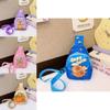 Kids Cute Cartoon Capybara Crossbody Bag With Nylon Material For Outdoor Activities