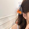 Transparente Goldfisch Haarspangen Wal Krallenklemmen Mode Acetat Haarklammer Für Frauen und Mädchen