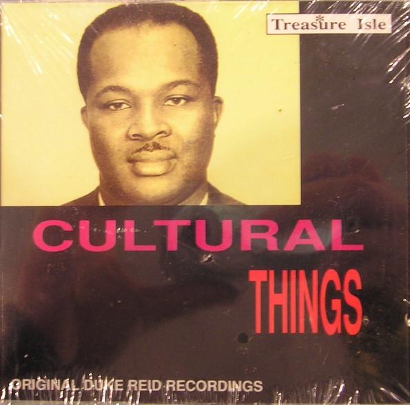 CD DUKE REID - Cultural Things LG21011 Lagoon 1991 France Reggae, Ska & Dub Used