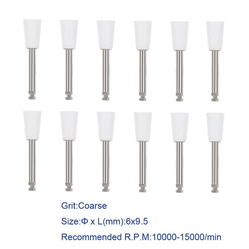 Dental Silicone Polisher 12Pcs/Pack For Contra Angle Handpiece Porcelain Polishing Composite Teeth Polish Dentistry Tool