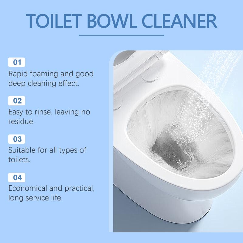 JAKEHOE Toilet Cleaner 6pcs Toilets Cleaning Effervescent Tablets Powerful Remove Dirt Scale Stains Deodorizing Reduce Odors