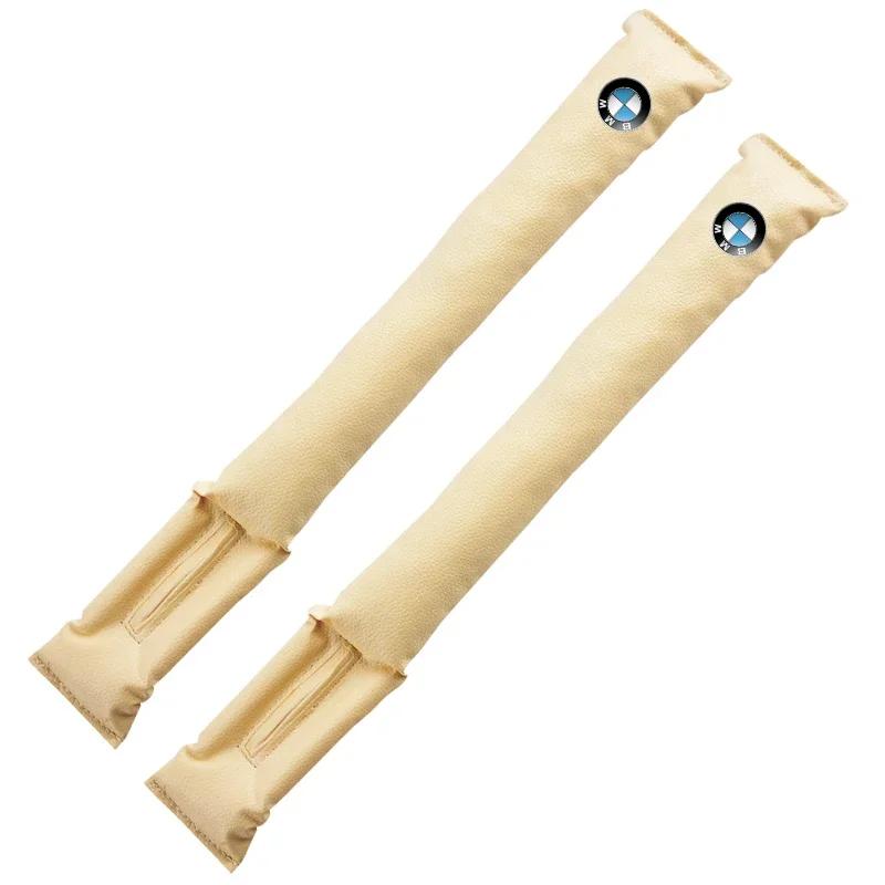 Car 2Pcs Car Seat Gap Filler Side Seam Plug Strip Leak-proof Filling Strip For BMW X6 X3 X4 X5 X7 E46 E39 E90 E36 E60 E34 E30 Z4