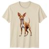 Basenji Hund Tiere Herren T-Shirt Damen T-Shirt Grafik Unisex Oberteil Haustierliebhaber