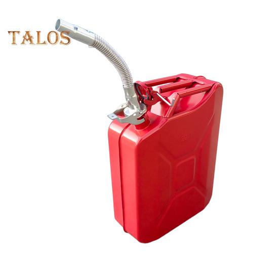 Car Fuel Pouring Pipe Stainless Steel Flexible Pouring Spout Nozzle Gas Can Oil Pail Pour Outlet Nozzle Tubing Guide for 5L/10L/20L Jerrycans
