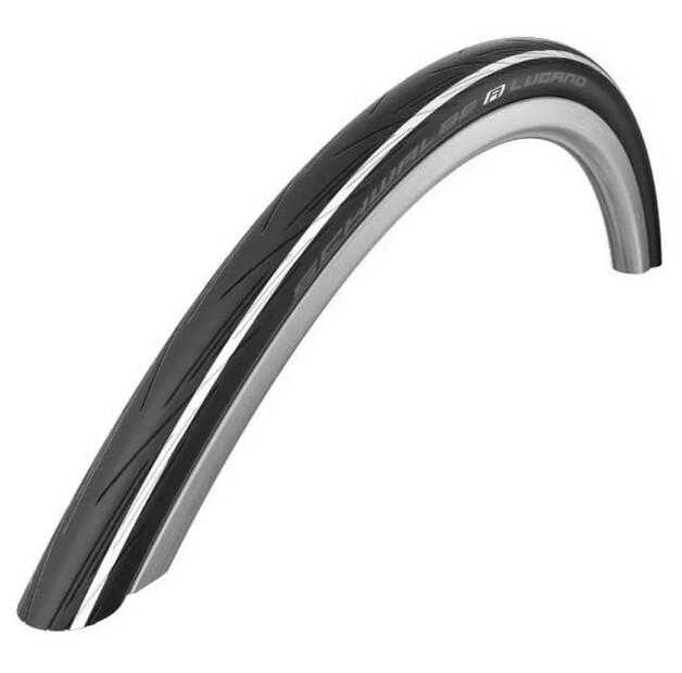 

Жесткая дорожная шина Schwalbe Lugano II KevlarGuard 700C x 25 700C x 25