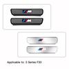 BAGH3 2026 Car Sticker Under Seat Air Outlet Cover Stainless Steel Car Accessories For BMW E46 E90 E60 F30 F10 E39 E36 F20 G30 G20 E87