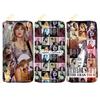 Singer Taylor PU Wallet for Women Long Clutch Passport Holder Makeup Bag Student 3pcs