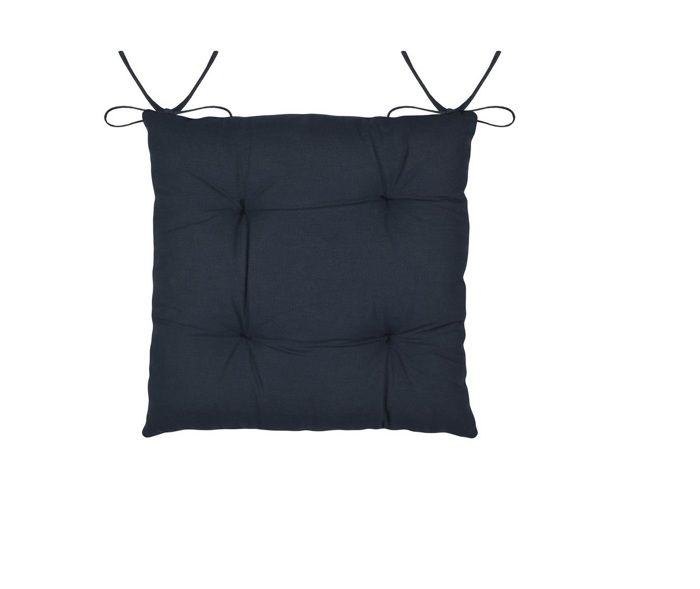 Sitzkissen - Sea maritime - 38 x 38 cm - Webbaumwolle - Gesteppt