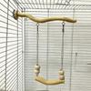 1 Piece of Accessory, Color and Style Shipped Randomly, Parrot Suspension Bridge Toy, Budgerigar, Lovebird, Cockatiel Toy, Swing