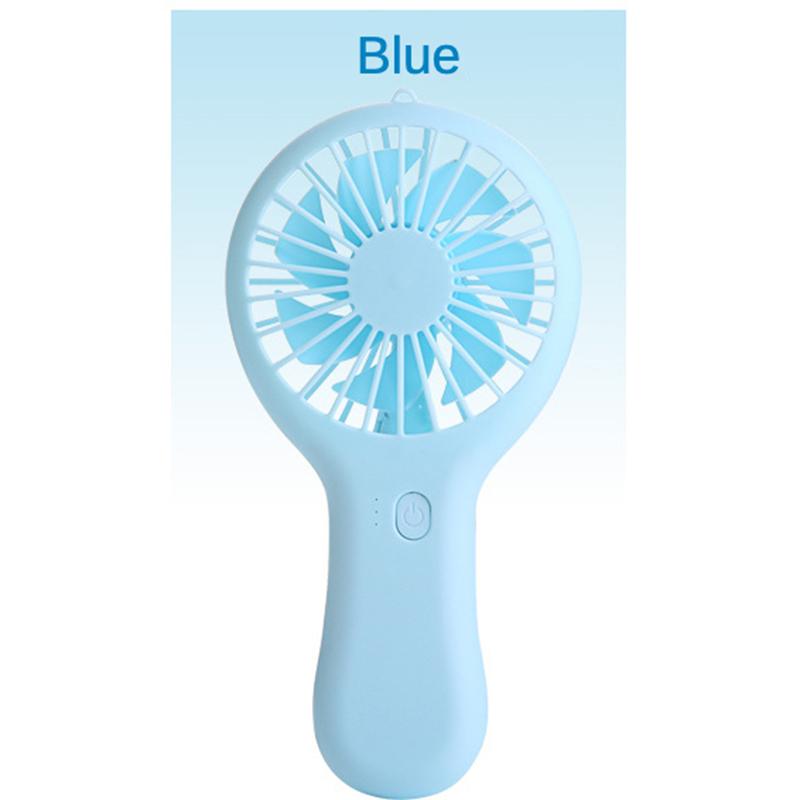 

Ручной мини-вентилятор Портативный USB-зарядка Удобный Креативный Маленький Вентилятор Катапульта Карманный Ручной Вентилятор синий