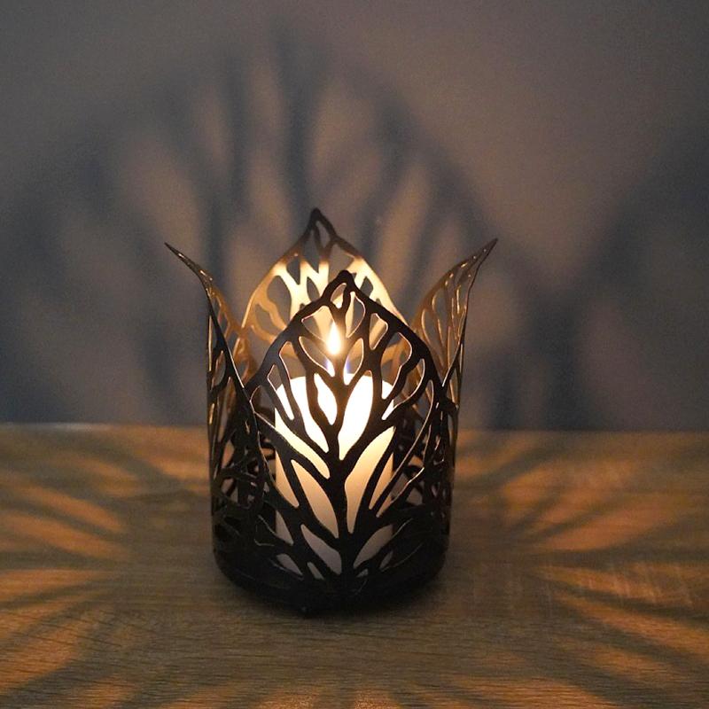 

1 шт. подсвечник для дома, украшение для дома, свеча для свадебного торжества, проекция, фестиваль, вечеринка