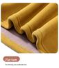 Camel Wool Women's Thick Fleece-Lined Semi-High Neck Top for Autumn/Winter