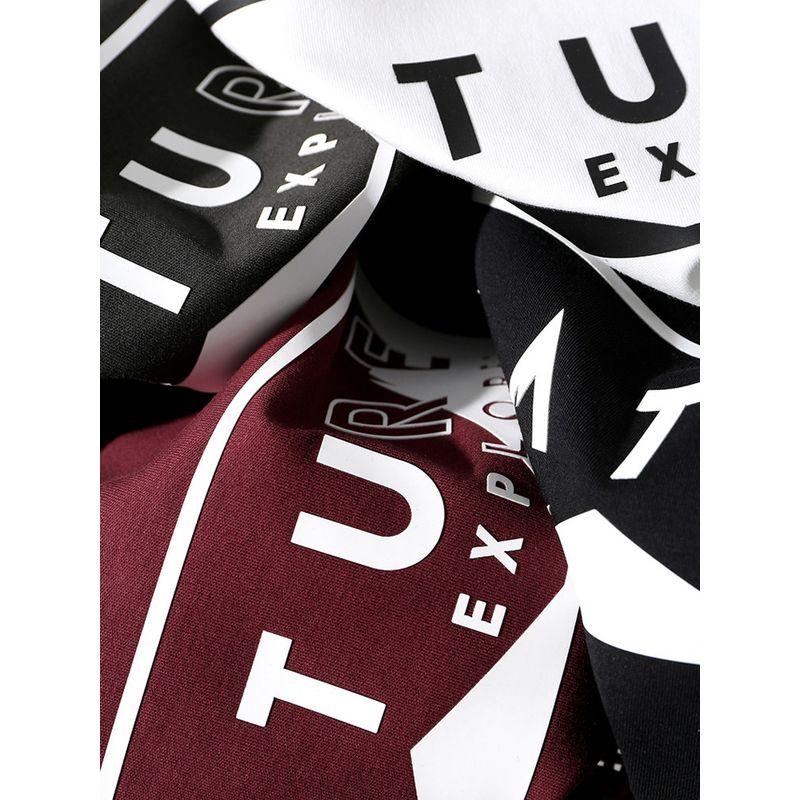 Heavyweight Pure Cotton 300g Trendy Brand Printed Cool-Touch Short-Sleeve T-Shirt for Men, Summer Base Shirt, Foreign Trade Men's Clothing