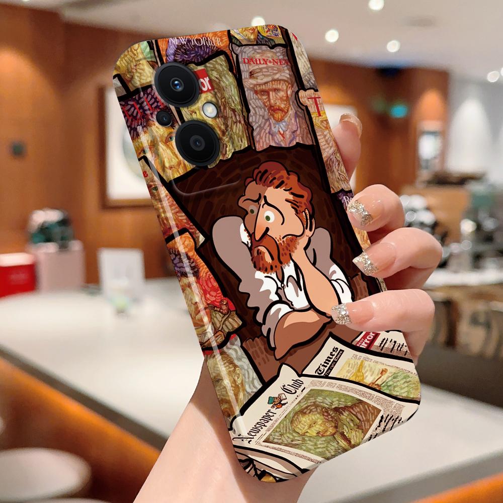 All-inclusive Film Phone Case Cartoon Fashion Design Hard Shell Full Cover Camera Shockproof Protection Case for OPPO Realme OnePlus Infinix Tecno