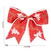 Beautiful Red Bows for Christmas For Tree 6Pcs 5 5 Inch Decoration Option