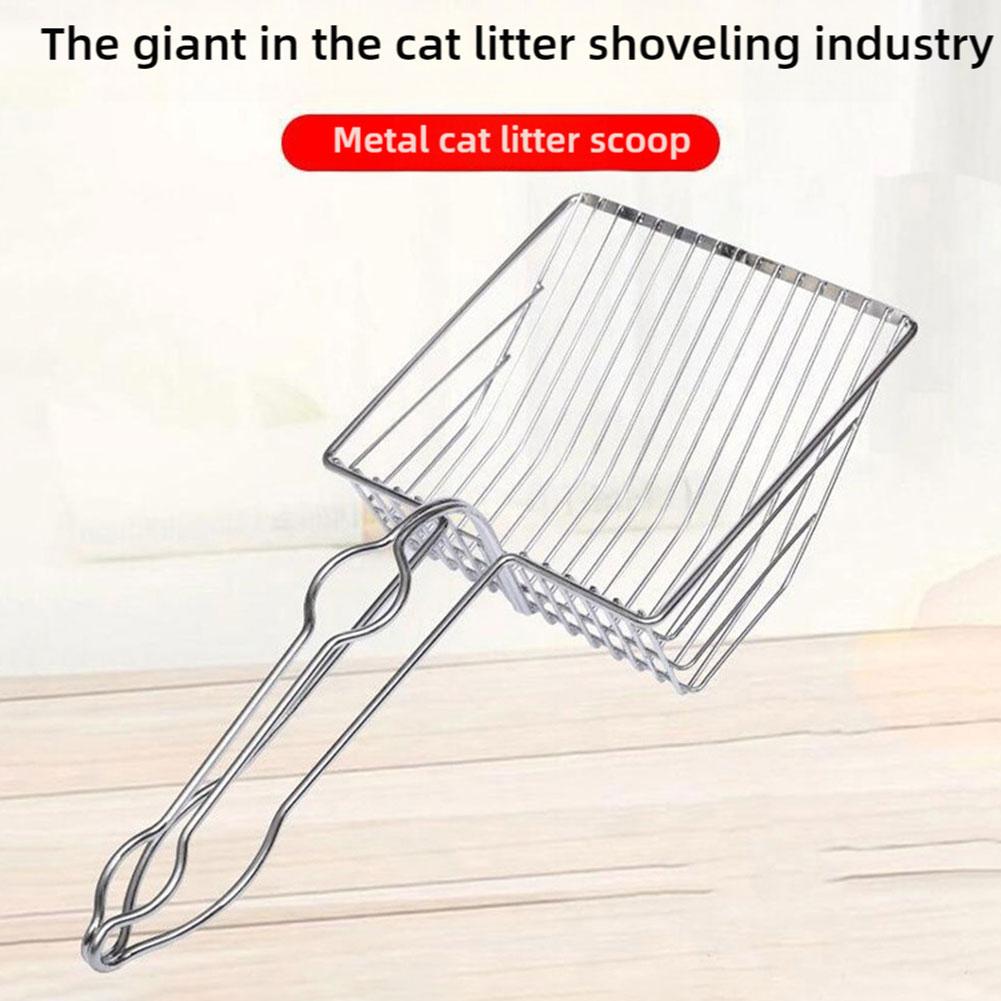 Quality Steel Cat Litter Scoop Not Easy To Poop Cats Washable Petkit Shovel Litter To S8K4