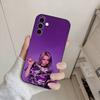 Singer B-Billie Eilish Phone Case For Samsung Galaxy A73,A72,A71,A70,A53,A52,A51,Others Soft Black Cover