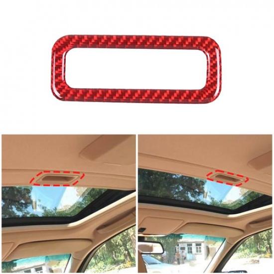 Kohlefaser Schiebedach Griff Verkleidung Aufkleber für BMW 3er E46 1998-2005