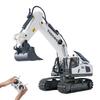 1/20 RC Excavator Dumper with Light Music 2.4GHz 11CH Big RC Truck Engineering Vehicles Educational Toys for Kids Christmas Gift