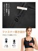 Yvette Sports High Plus Size for Gym and Size 3XL Black Women's Non-Slip Bra, Front-Opening, Support, Racerback, Sweat-Wicking, Quick-Drying,