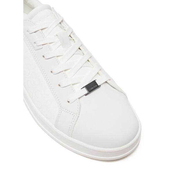 Мужские кроссовки Calvin Klein Low top lace up nb mono hm0hm01768 белые