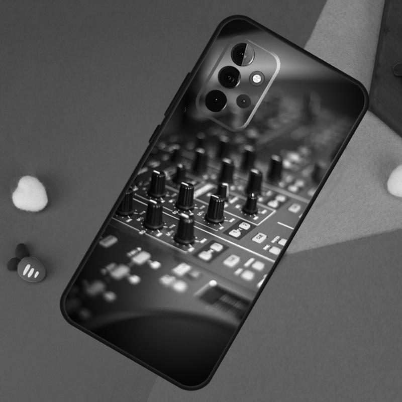 Music DJ Controller Mixer Case For Samsung Galaxy A55 A35 A32 A12 A22 A52 A06 A54 A34 A14 A56 A36 A26 A16 A13 A53 A15