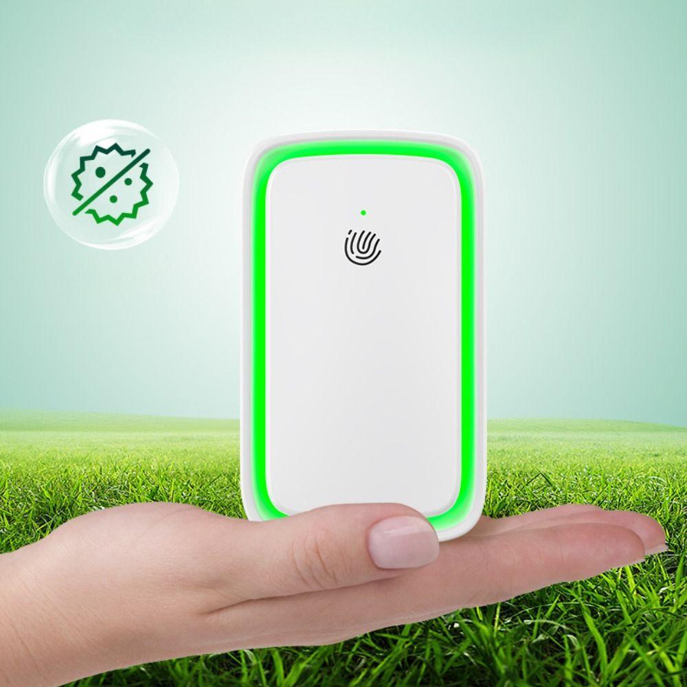 US UK EU Plug Air Cleaner Small Negative Ion Generator Odor Removal Air Ionizer Basement