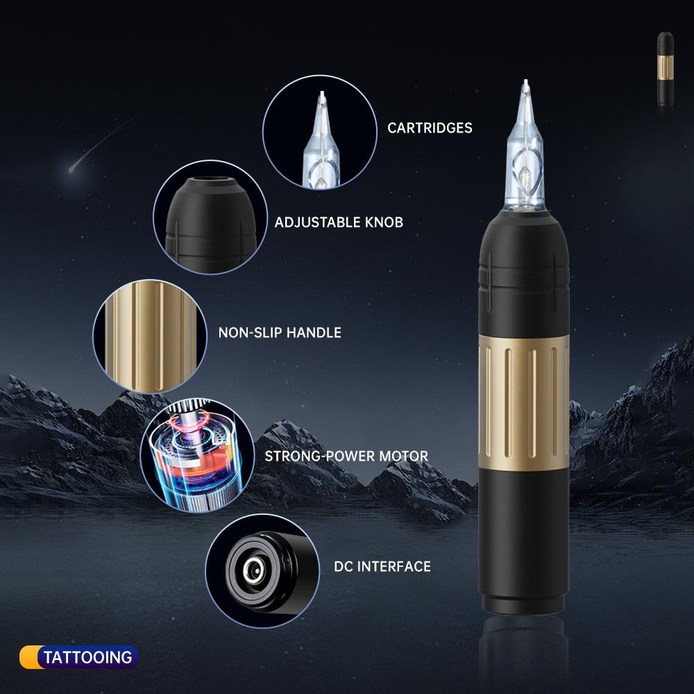 Tattoo Machine Wireless Tattoo Pen Large Capacity Tattoo Wireless Battery Ultra Light Convenient Tattoo Tool