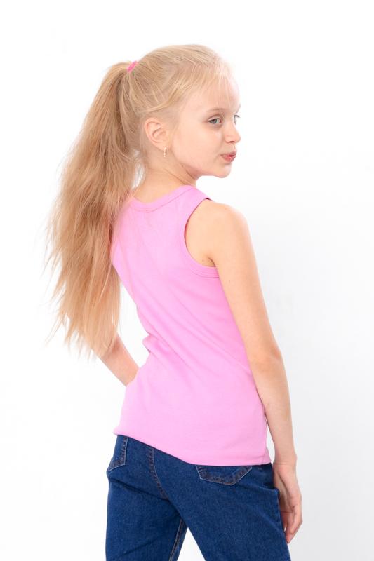 Girls’ Ribbed Cotton Tank Top – Soft & Breathable Undershirt for Everyday Comfort, Summer, 6072-008-2 HC