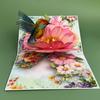 3D Pop Up Flower Greeting Cards Wedding Card Anniversary Thanksgiving Valentines Day Birthday Gift Thank You Card Handmade Cards