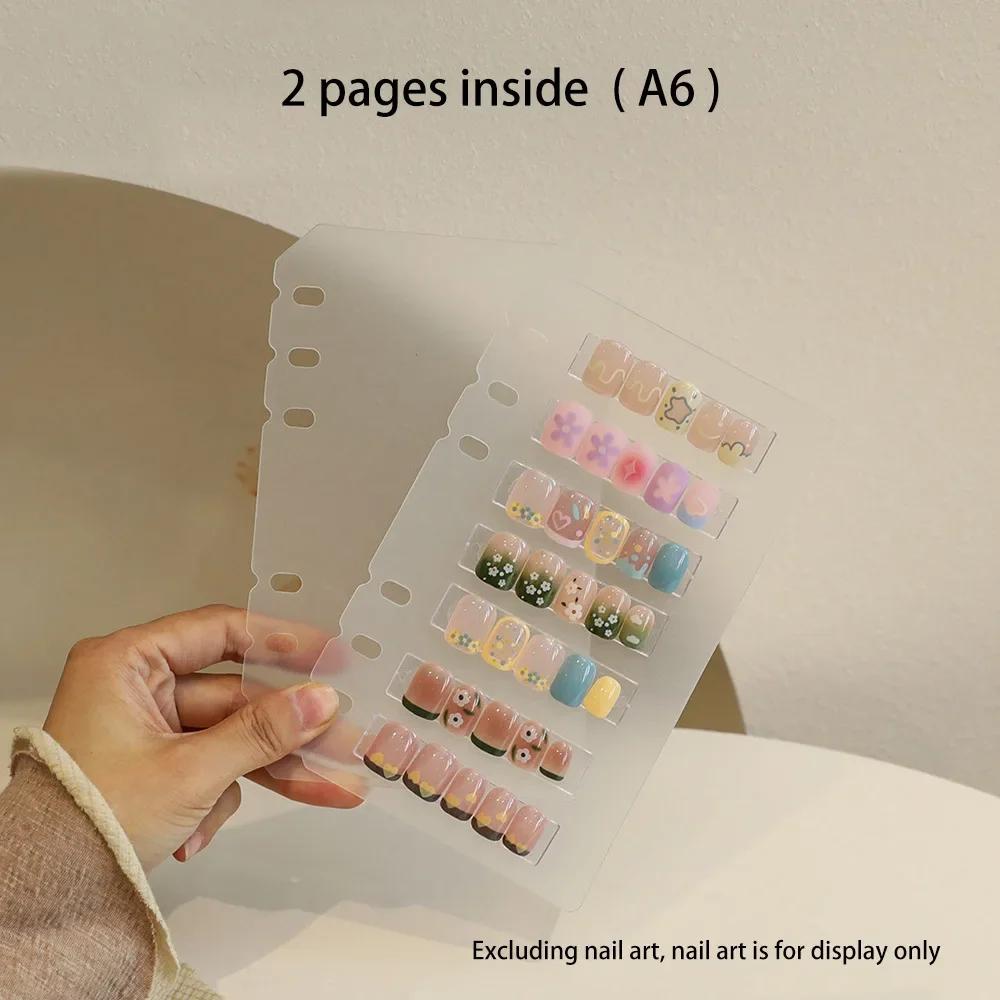 

Альбом для хранения и демонстрации нейл-арта, редактор, инструмент для хранения простого нейл-арта своими руками, дисплей для ногтей, органайзеры для хранения, инструменты для нейл-арта