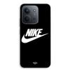 Case For Xiaomi Redmi 15C 5g White Nike Logo Black Front Maniacase