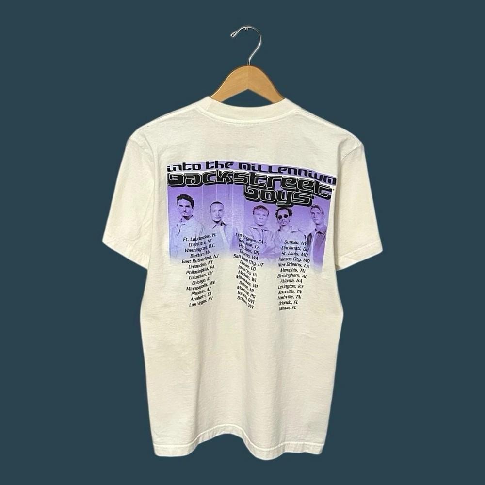 Vintage 1999 Backstreet Boys Band Tour Shirt Unisex T-Shirt S