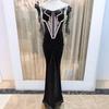 European and American Tube Tops, High-end Banquets, Celebrities, Temperament, Slim and Thin, Buttocks, Fishtail Dresses, Dresses