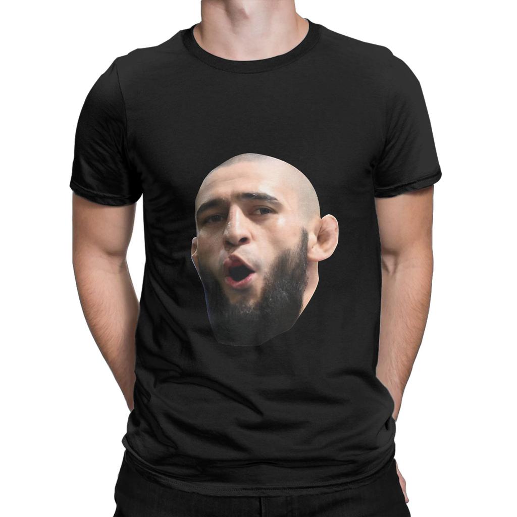 Khamzat Chimaevs Unisex T Shirts Vintage Tees Short Sleeve Round Neck TShirt 100 Cotton 4XL 5XL Clothes