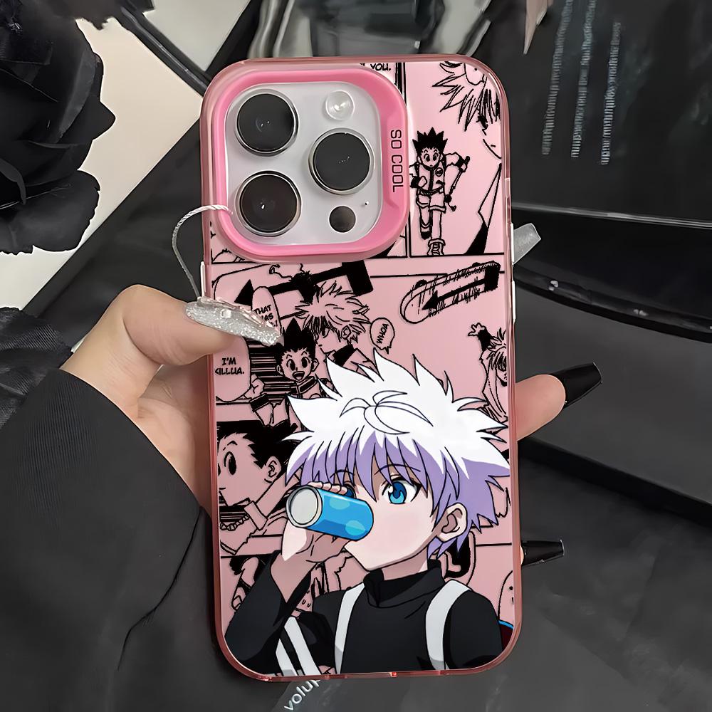 Anime Killua Hunter X Hunter Phone Case For iPhone 17 Air 16 e 15 14 13 12 11 Pro Max Plus Mini SE 2020 2022 Matte Back Cover