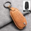Leather 3 Buttons Car Flip Key Case Cover for Ford Figo 2017 Mondeo 5 Ecosport Puma 2020 Fiesta Mk8 Everest Ranger Protector Fob