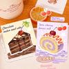 120 Sheet Cute Cake Dessert Sticky Notes Kawaii Pastry Memo Pad Chocolate Cake Sticky Notes For Journaling Planner School Office