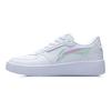 Li-Ning Shock Absorbing Wear Resistant Low Top Skate Shoes Women Sneakers White AGCR198-1