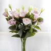 3 Branches 70cm Artificial Flower Trigeminal Eustoma Plants Room Home Decoration Fake Floral Wedding Photo Props Gifts