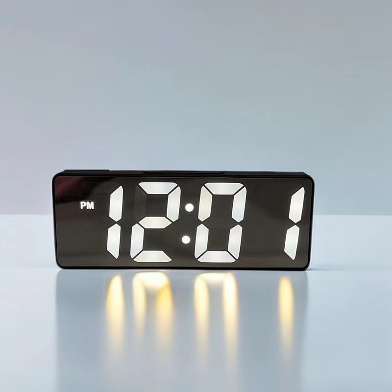 

Зеркальные часы Настольные часы Расписание Настольное украшение Цифровой дисплей Студенческий Электронный Будильник