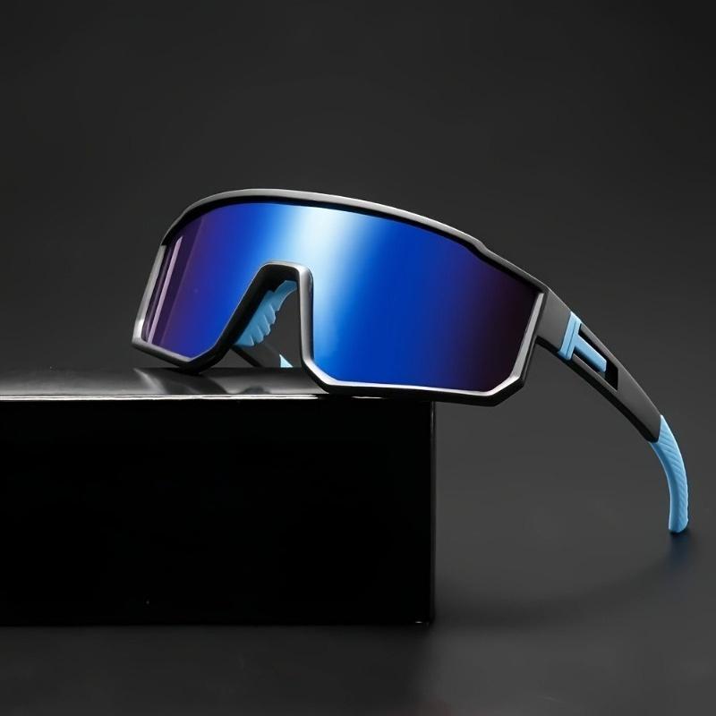 Large Frame Unified Lens Fashion GlassesSuitable for Men and Women Available in Multiple Colors