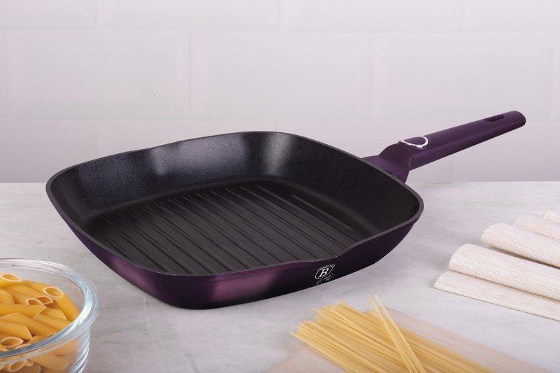Patelnia Grillowa Tytanowa Berlinger Haus Bh-6634 Purple