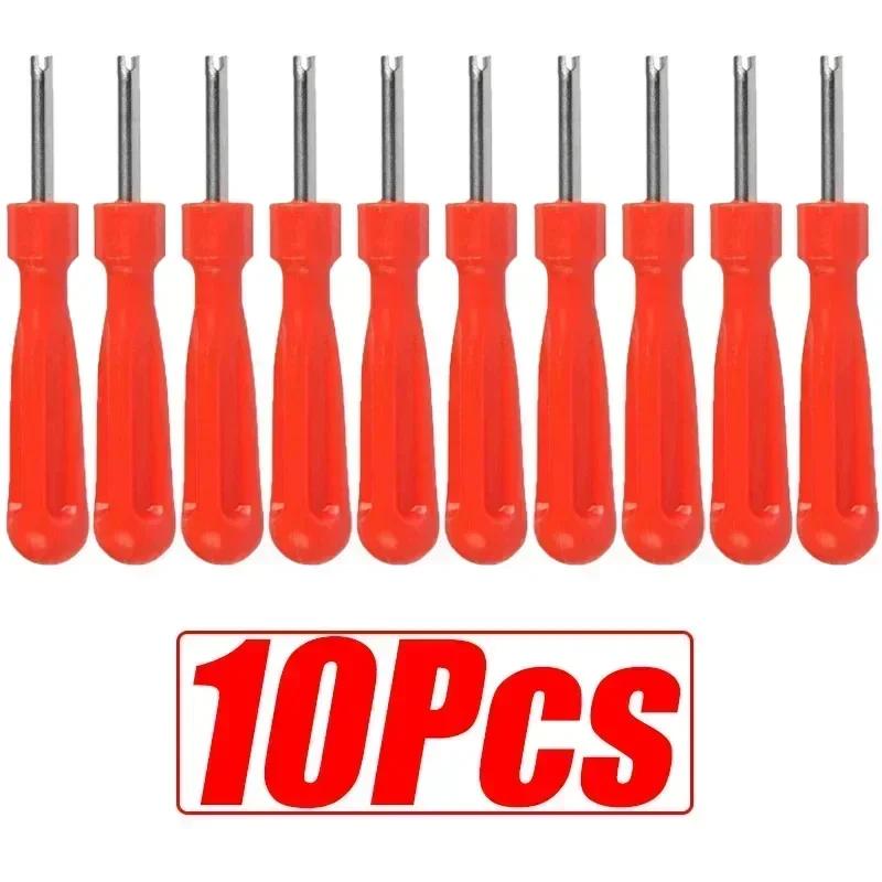 1-20Pcs Tire Valve Core Removal Tools Tyre Valve Core Wrench Spanner Tire Repair Tool Core Screwdriver for Car Bicycle Car Tools