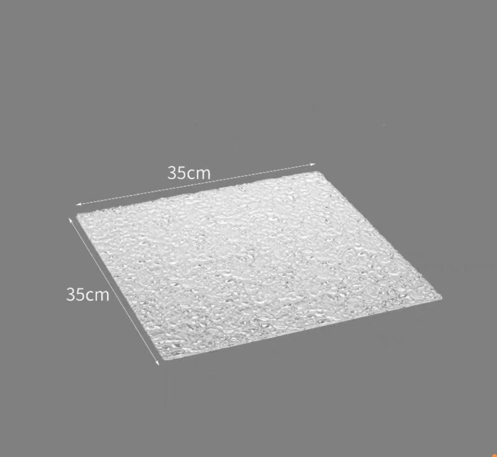 Blue Acrylic Dessert Table Display Stand for Tea Break & Birthday Ornaments