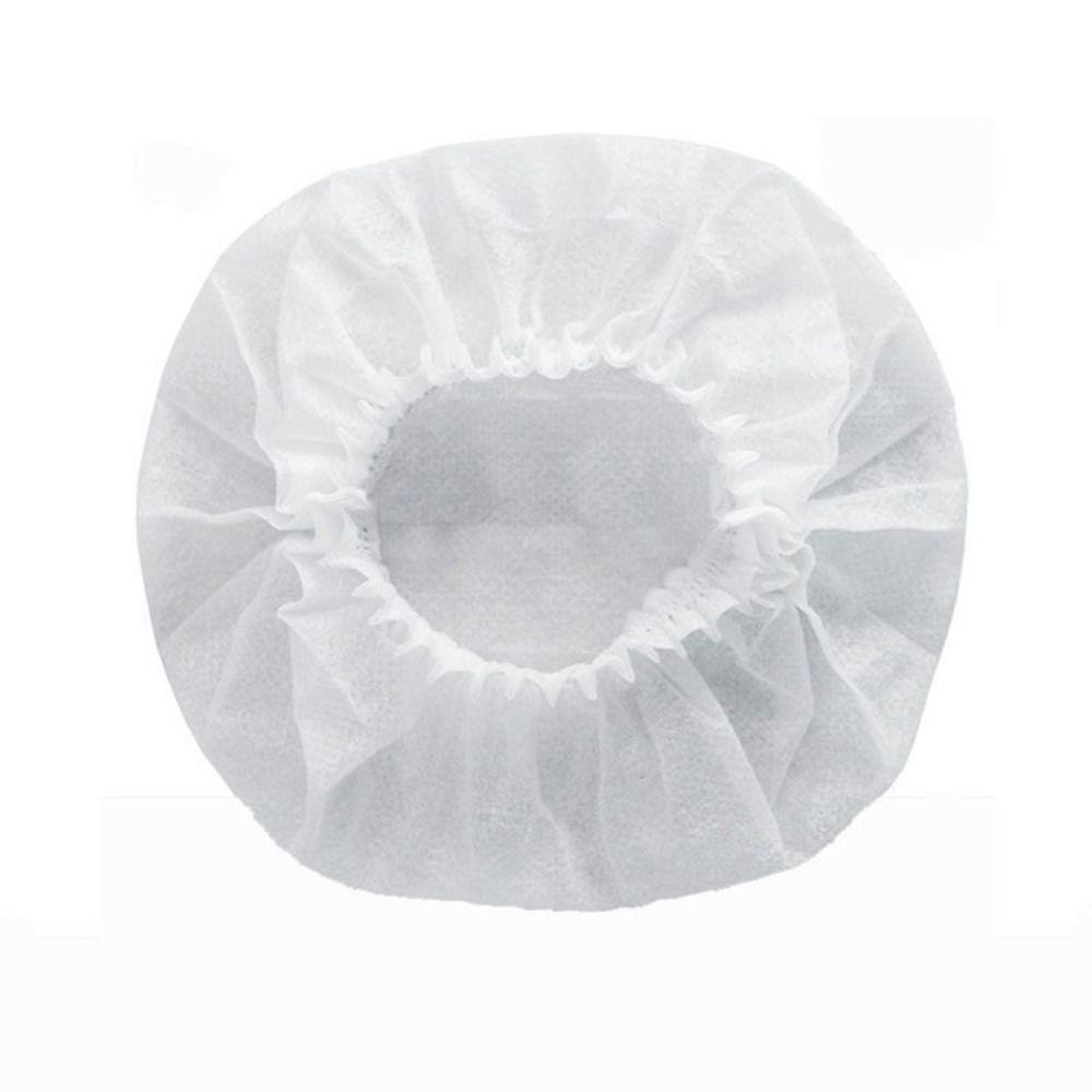 Nonwoven Disposable Headphone Covers Sweat Proof Moisture Proof Microphone Ear Pad Protectors Dirt-proof Breathable